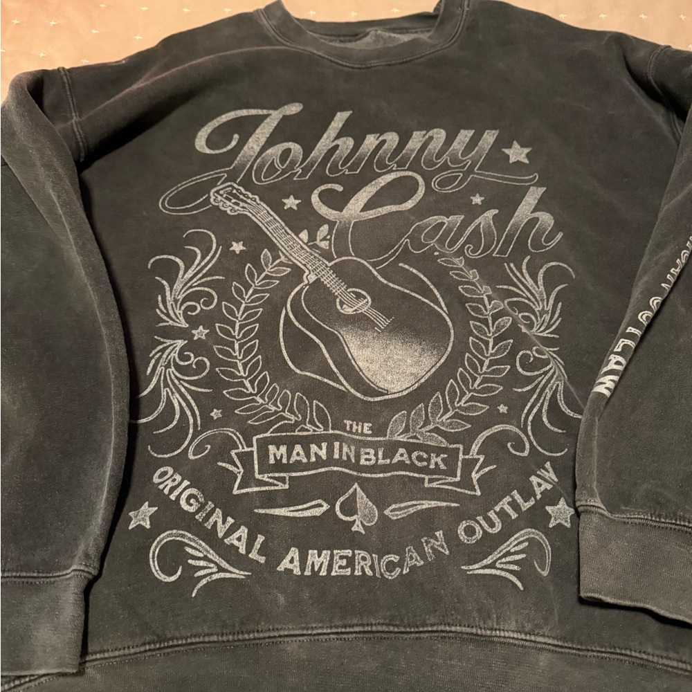Johnny Cash Crew Neck from Urban Outfitters